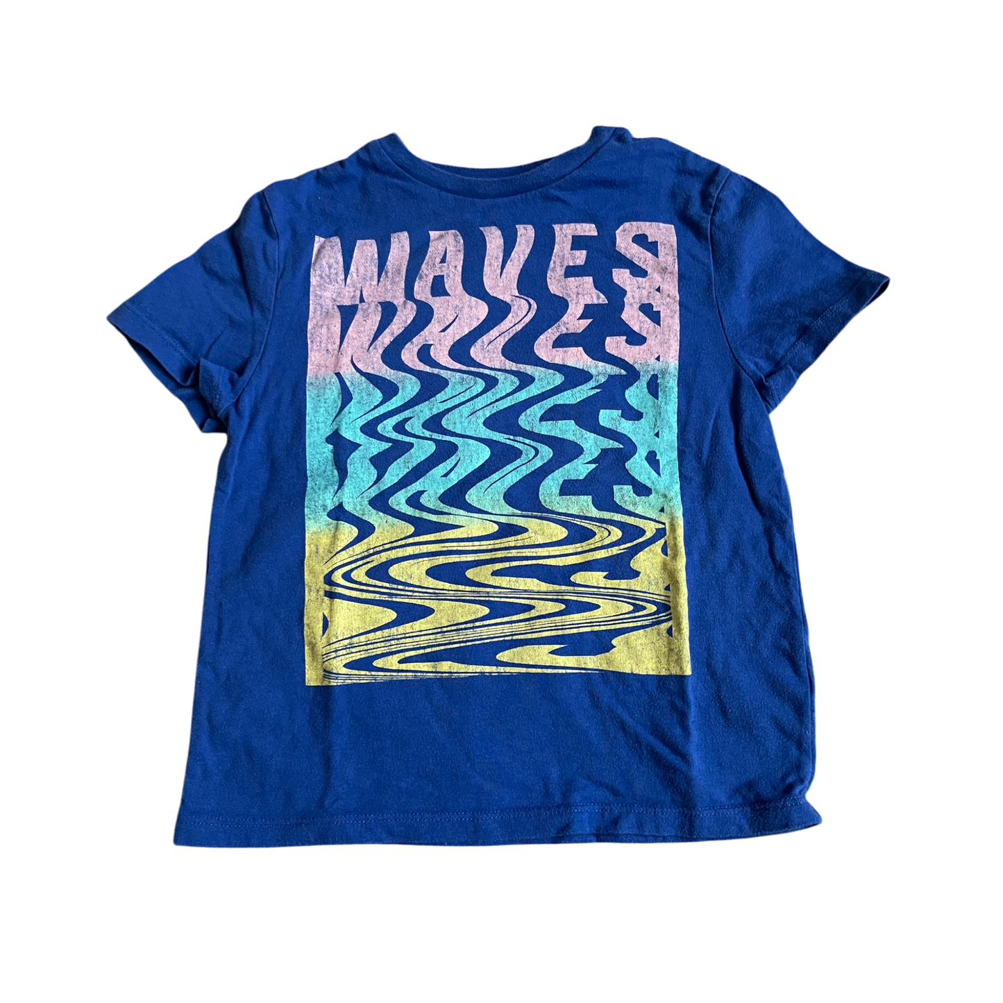 Boys art class blue T-shirt size 4