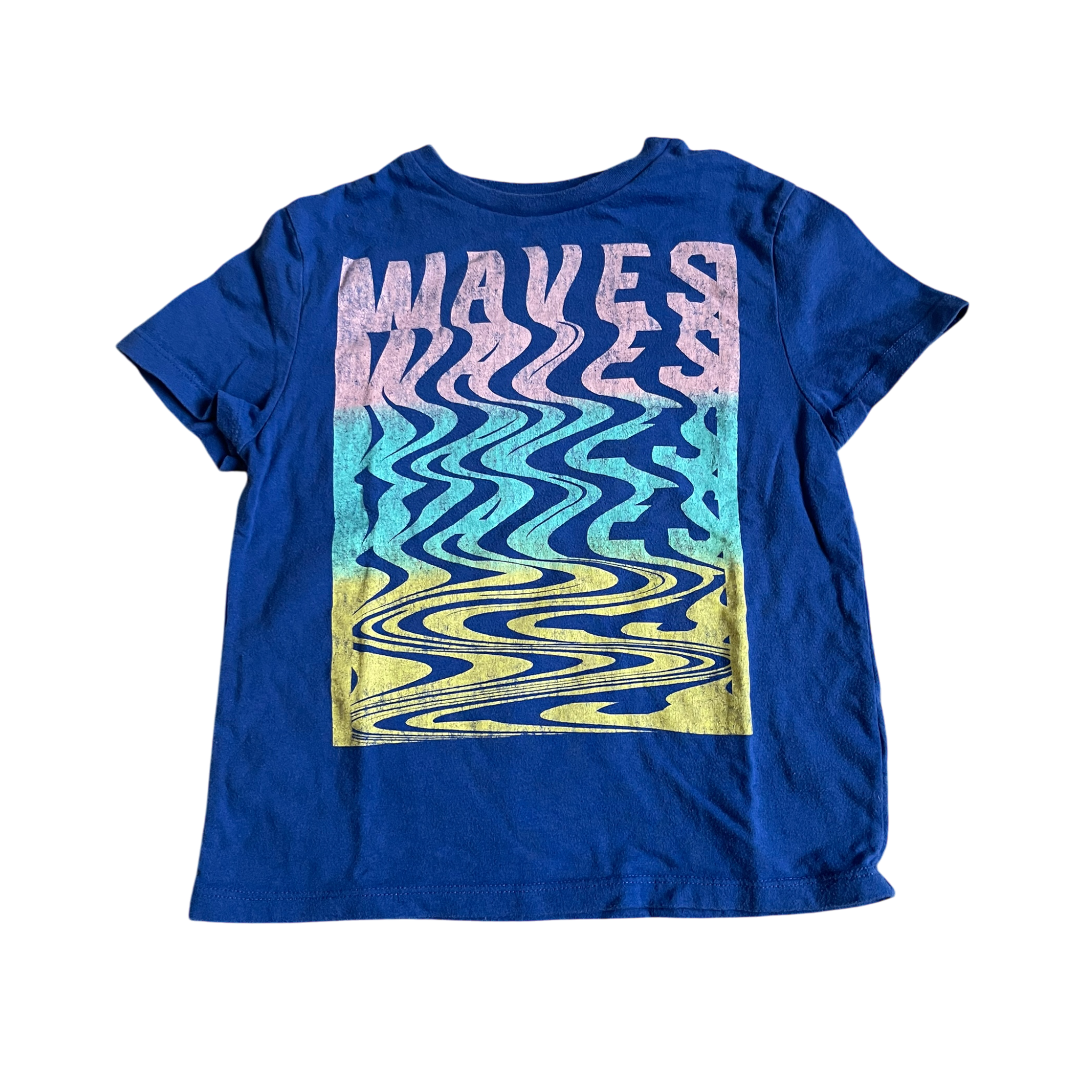 Boys art class blue T-shirt size 4
