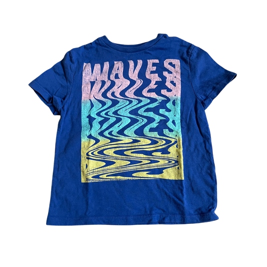 Boys art class blue T-shirt size 4