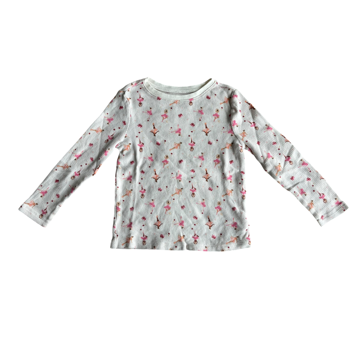 Girls old navy white and pink Sweatshirt size 5