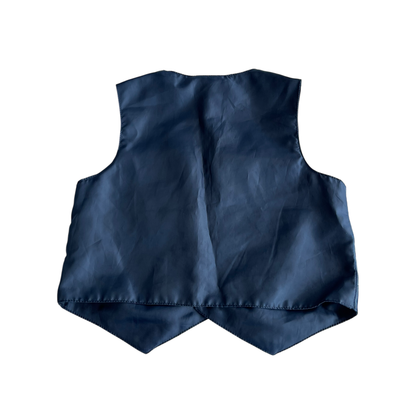 Boys great guy navy Pinstriped vest size 3