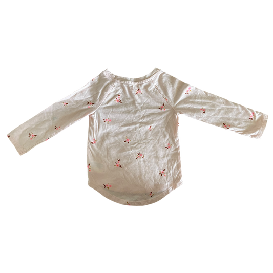 Girl cat & jack pink T-shirt size 2