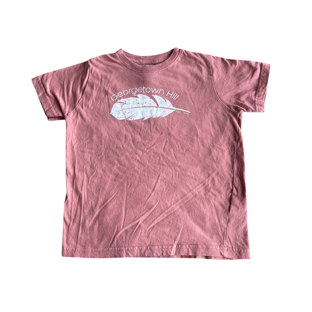 Girls rabbit skins pink T-shirt size 5