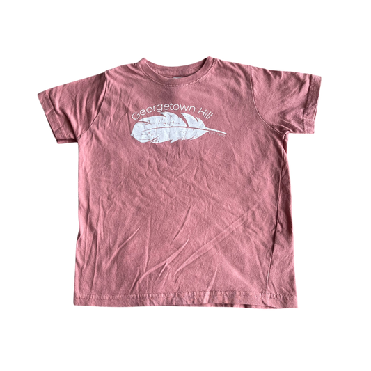 Girls rabbit skins pink T-shirt size 5