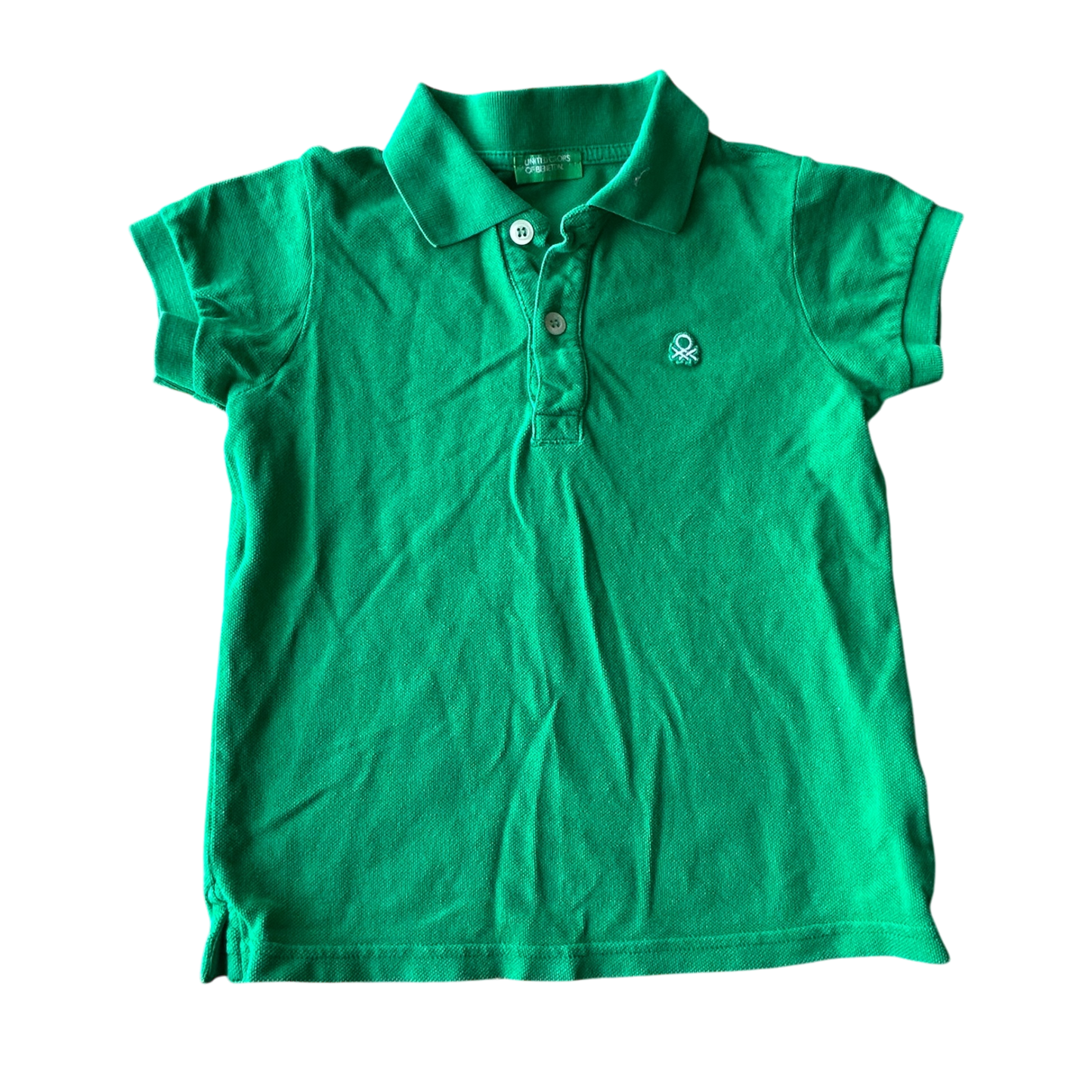 United Colors of Benetton Green Polo Boys