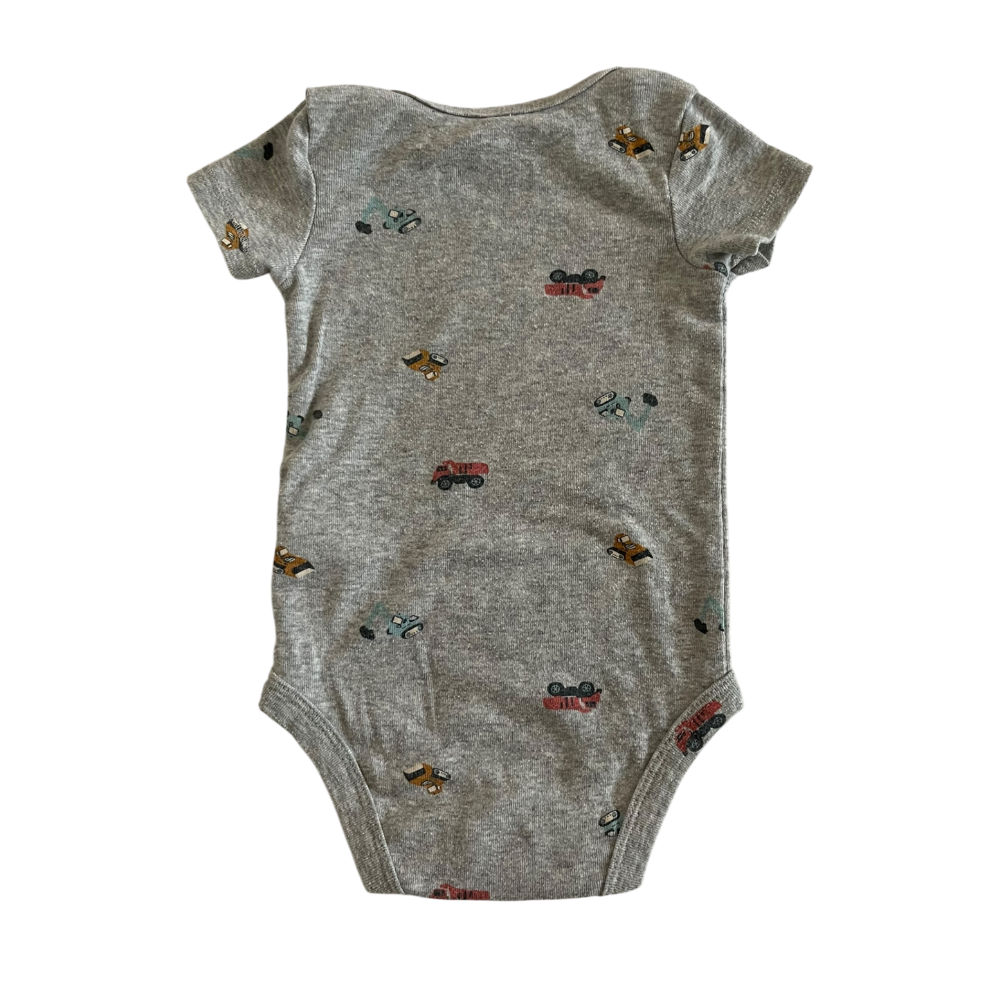 Boys carter’s gray Baby bodysuit size 6 mth