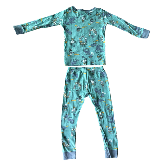Boys carter’s blue Pajama size 4