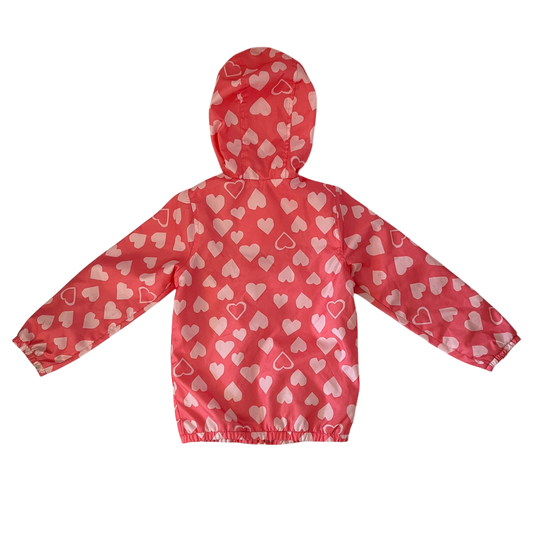 Girls carter’s pink Rain Jacket size 5