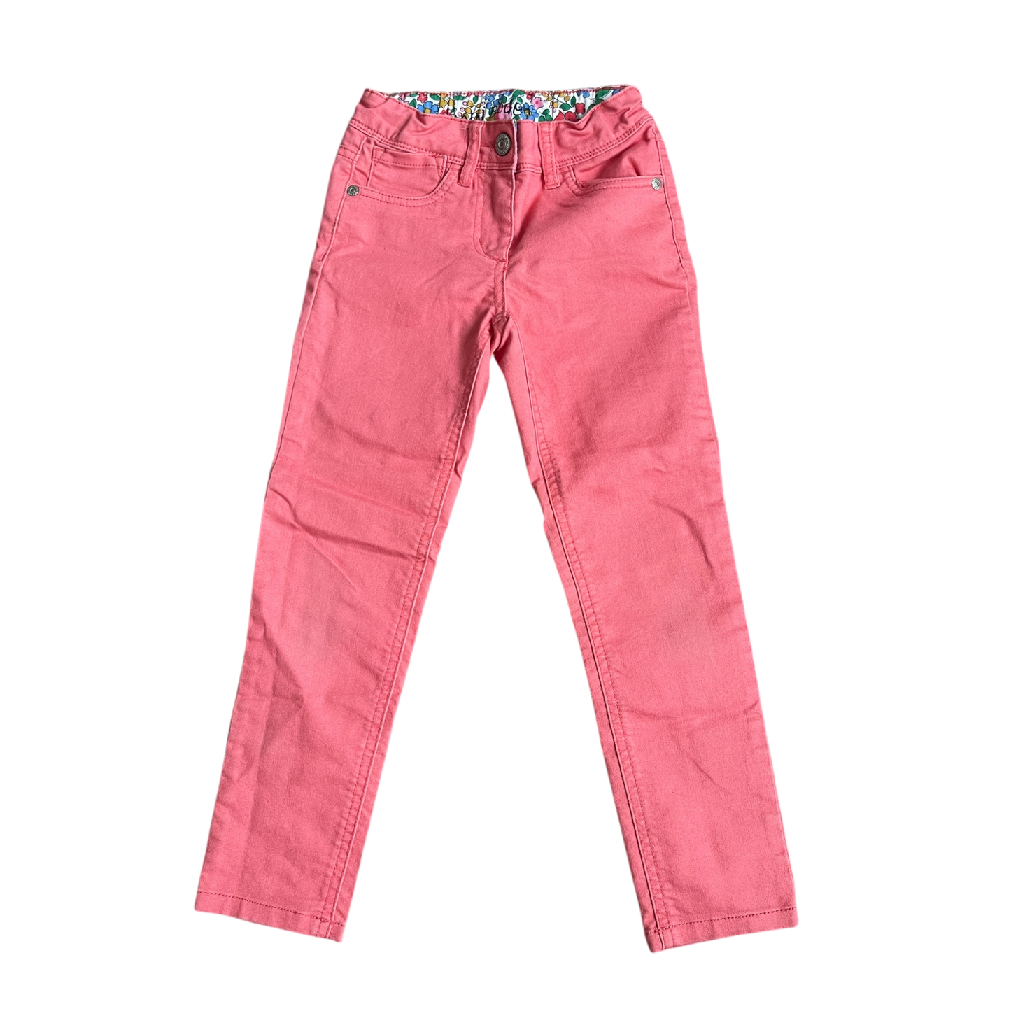 Girls mini boden pink Legging jeans size 6