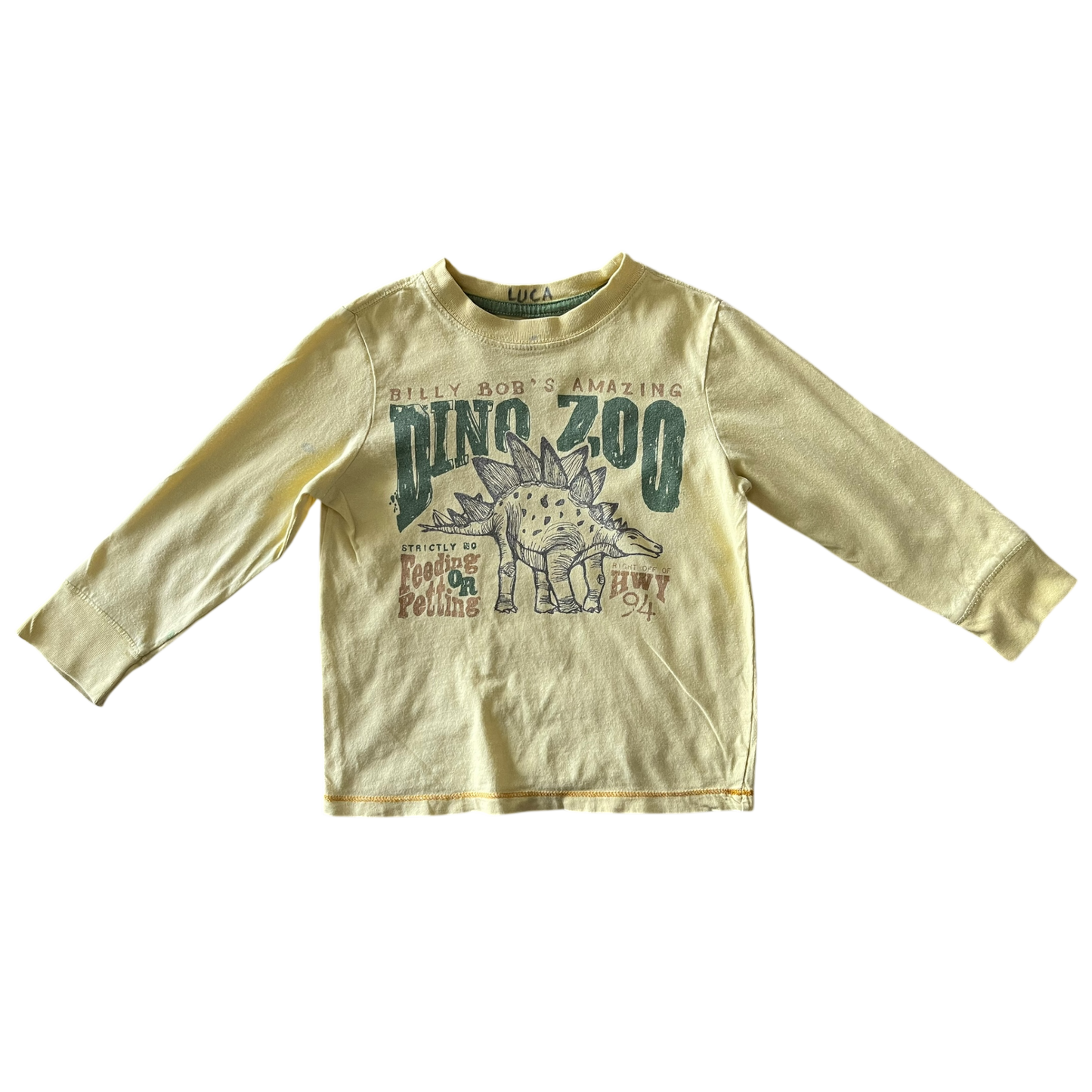 boys old navy yellow T-shirt size 4