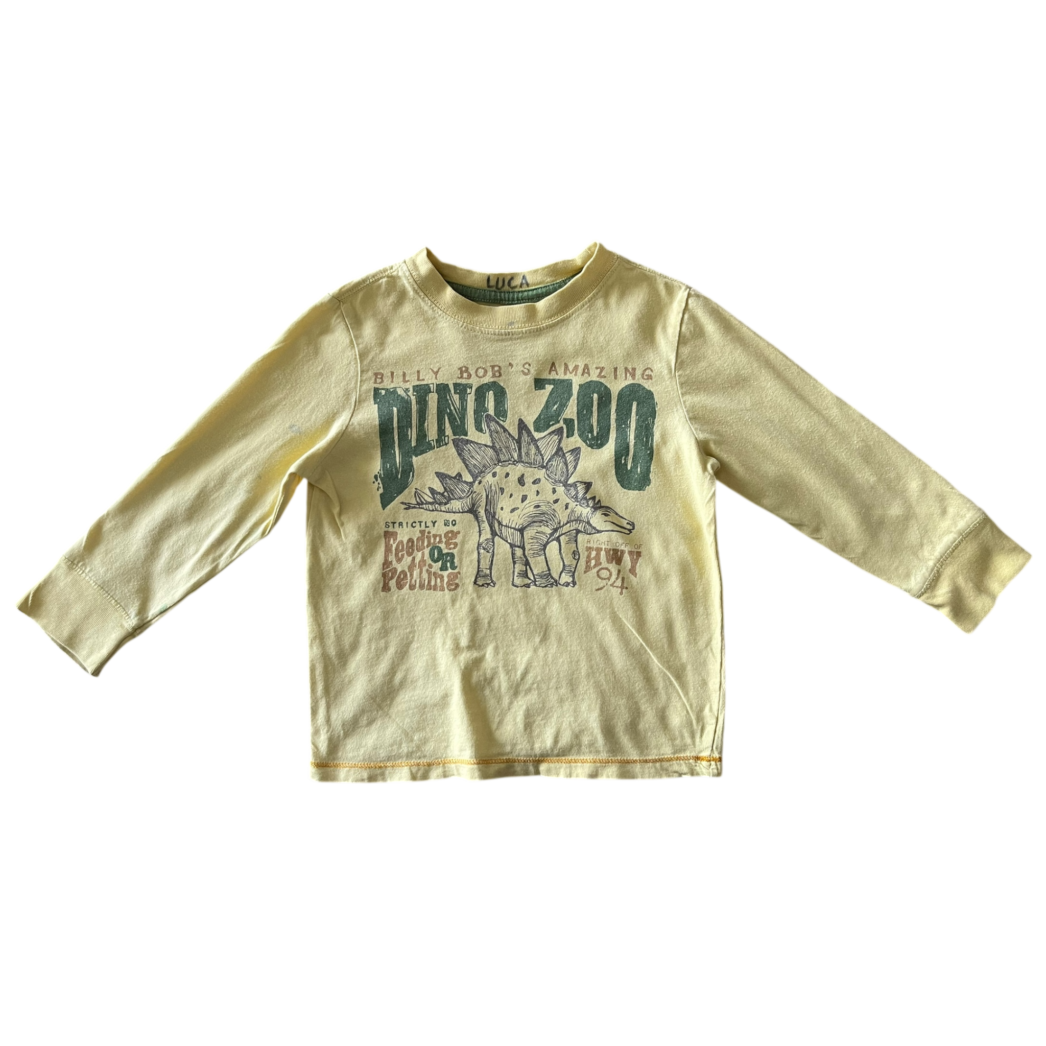 boys old navy yellow T-shirt size 4