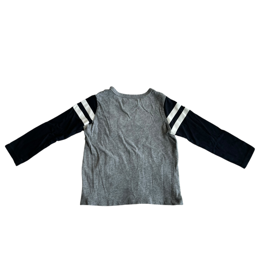 Boys first impressions gray and black T-shirt size 3