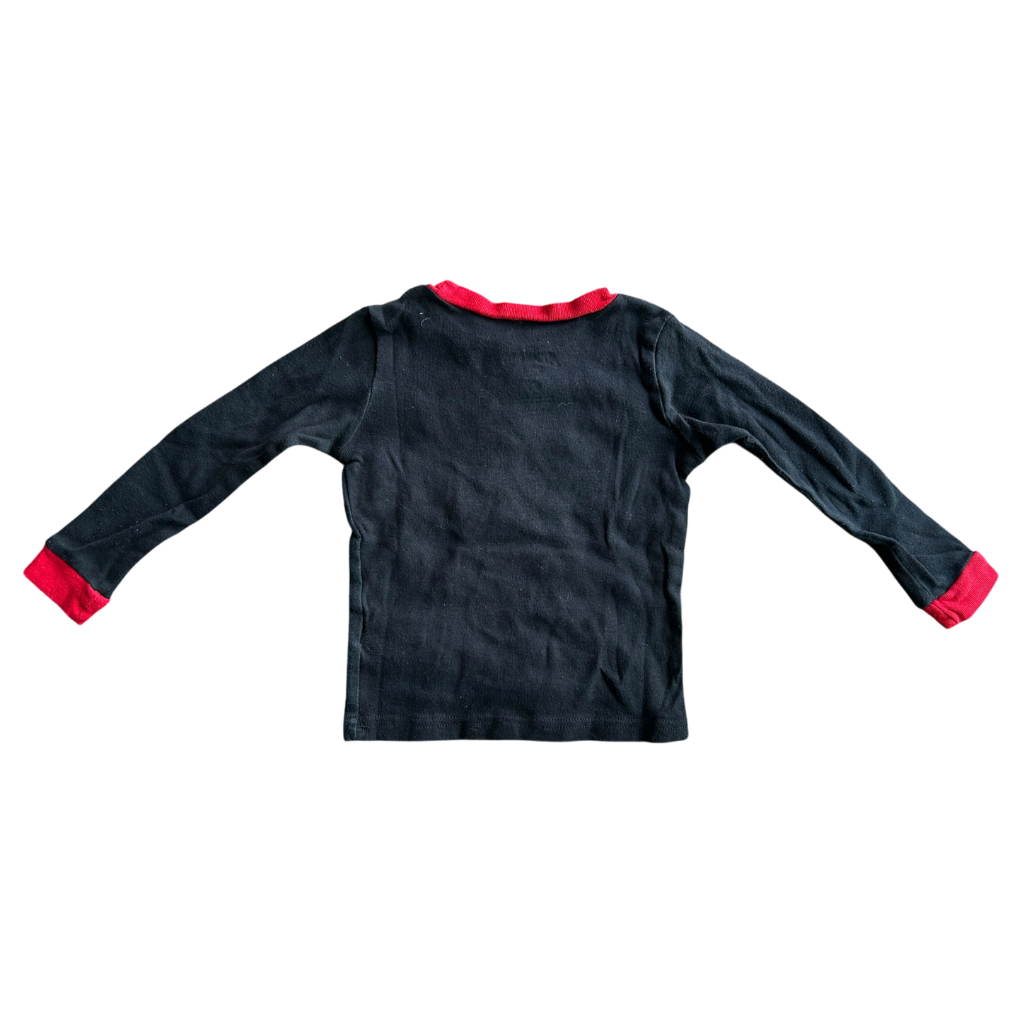 Boys marvel black and red Pajama size 4