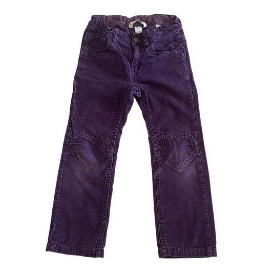 Girls Purple Pants from H&M for 6 year old