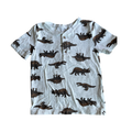 Boys carter’s white and brown T-shirt size 5