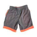 Boys athletic gray orange Short size 4