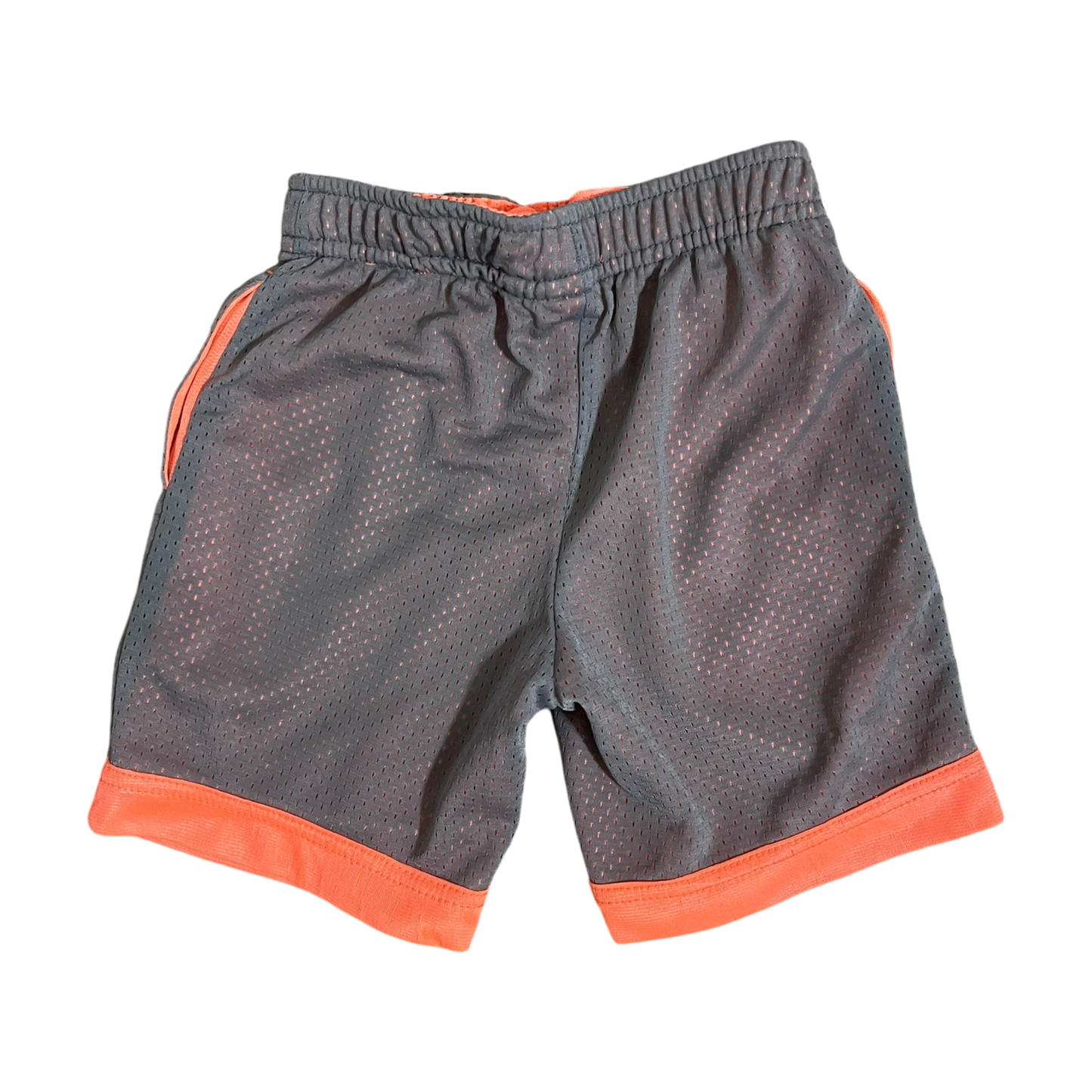 Boys athletic gray orange Short size 4