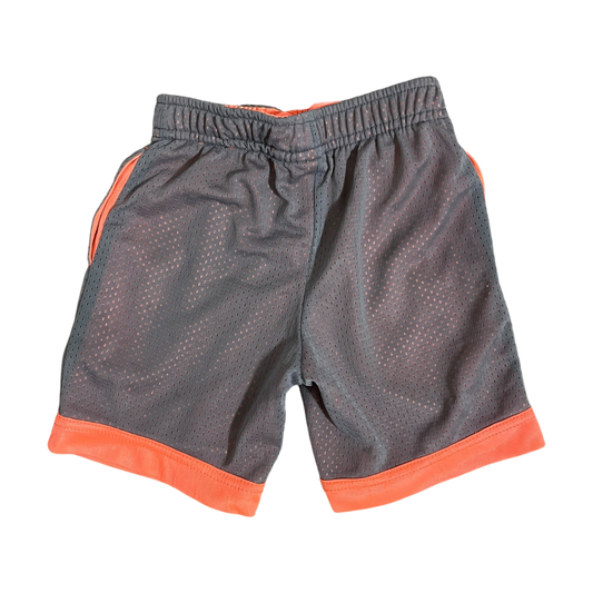 Boys athletic gray orange Short size 4