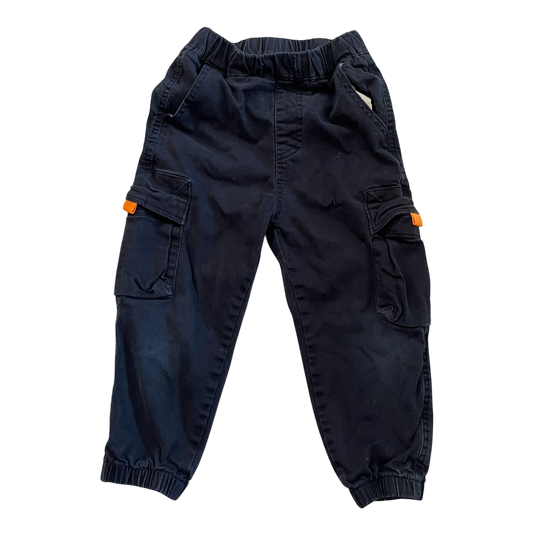 Boys mini panda black Pants size 4