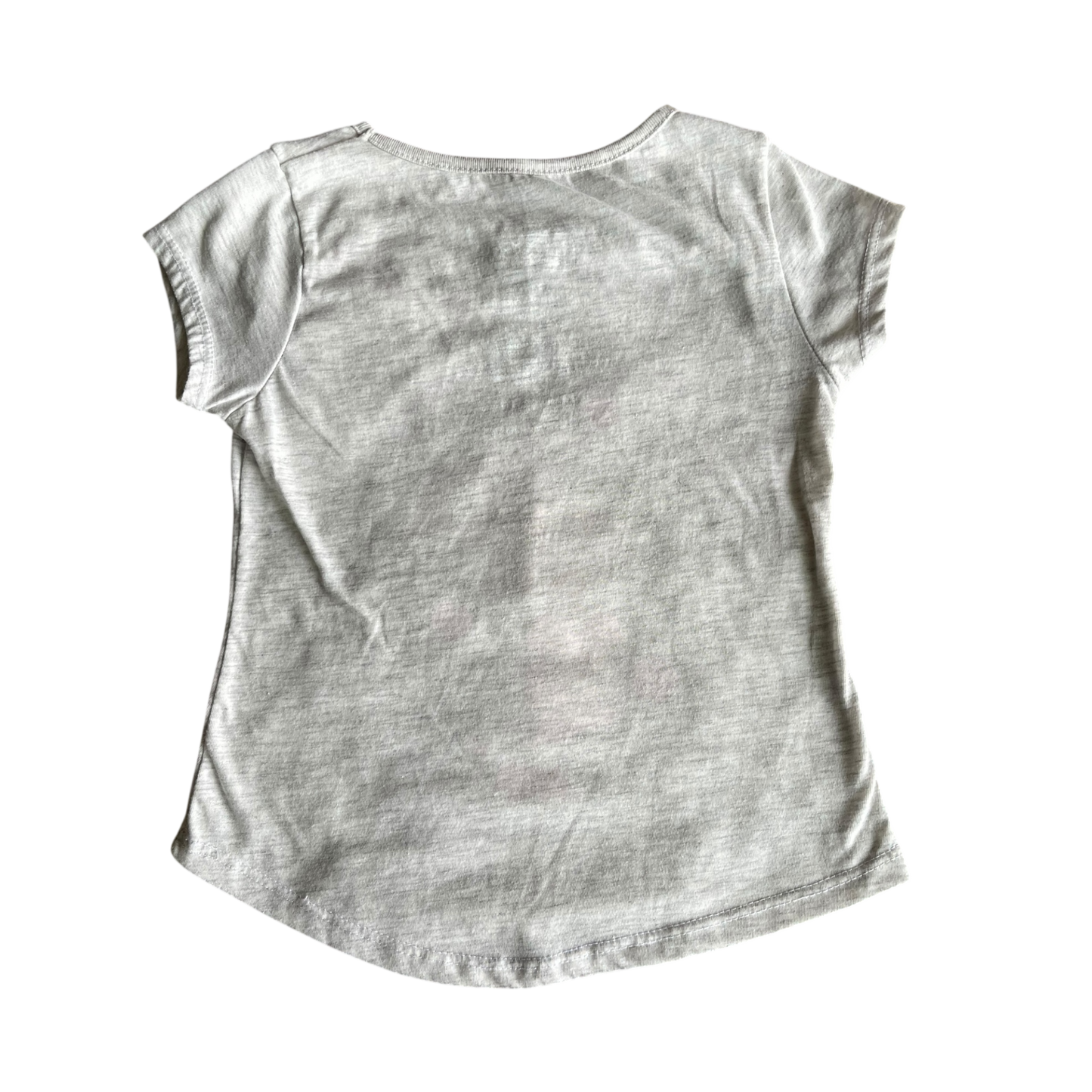 Girls Disney junior gray T-shirt size 5