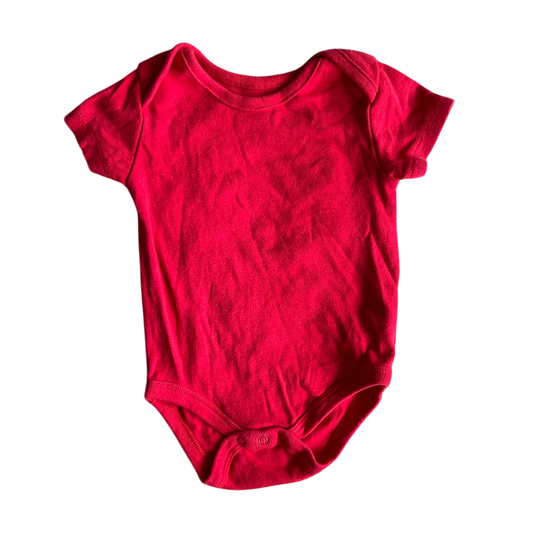 Girls mayfair red Onesie size 12 month