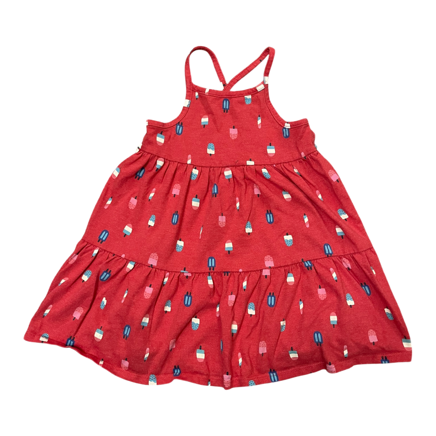 Girls cat & jack red Dress size 4