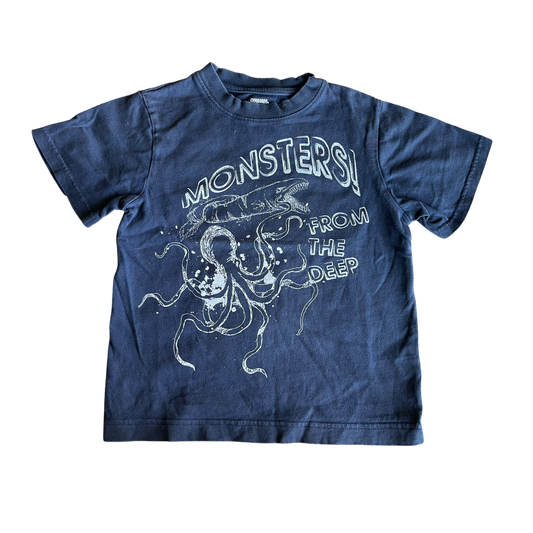 Boys Gymboree navy T-shirt size 5