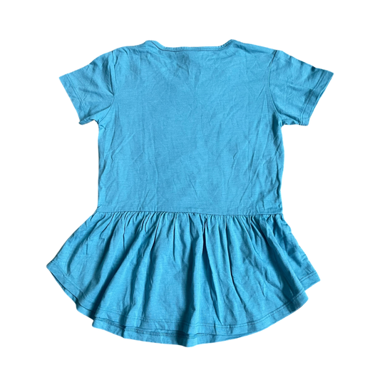 Girls pimatee blue T-shirt size 8