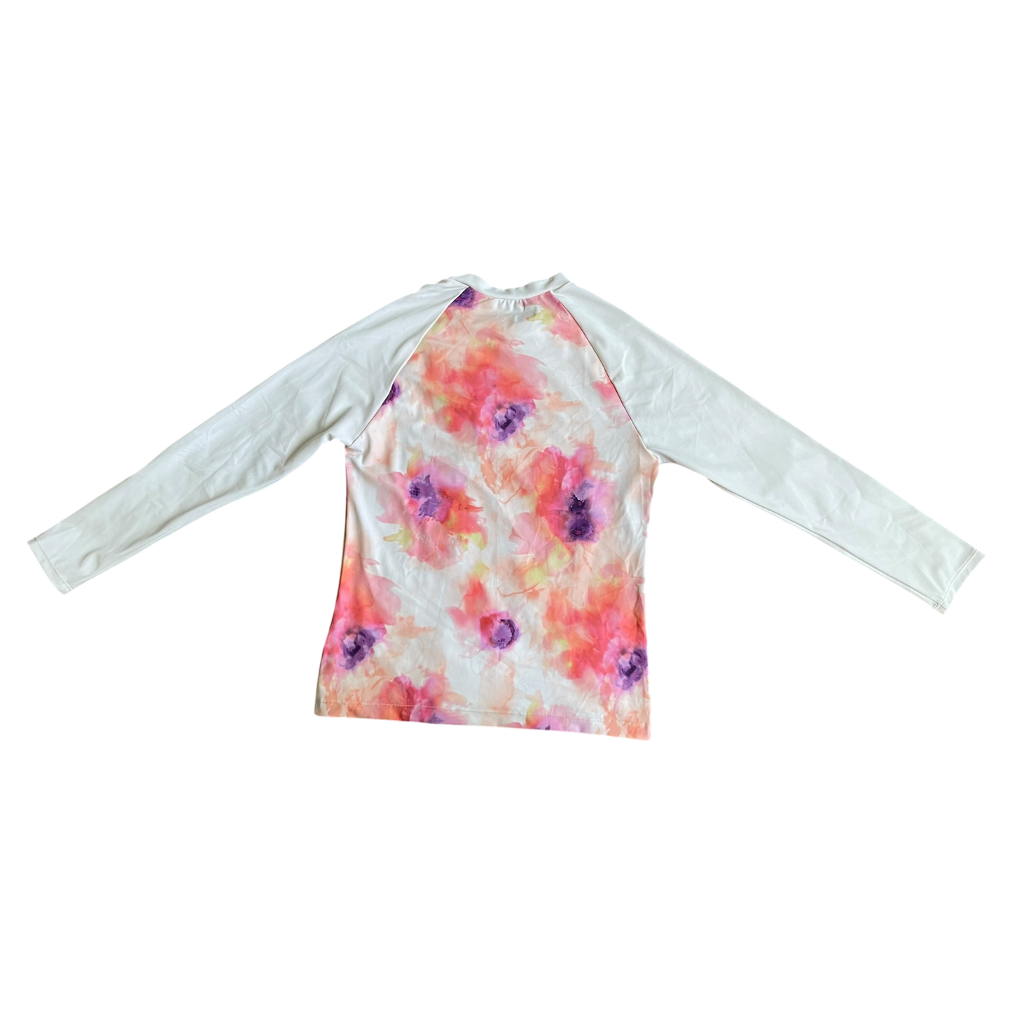 Girls DSG White and pink with purple swimwear set size 10