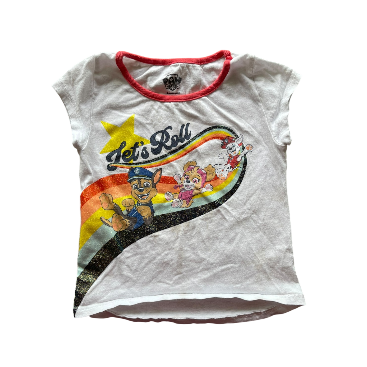 White Girls Patrol Short Sleeve Tee Shirt