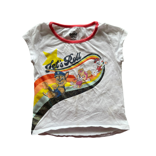 White Girls Patrol Short Sleeve Tee Shirt