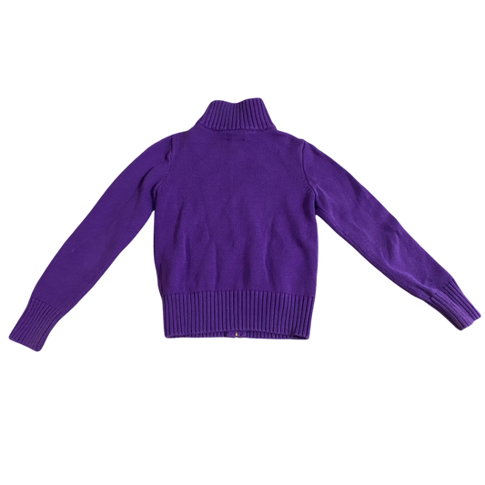 Girls polo Ralph Lauren purple Sweatshirt size 8