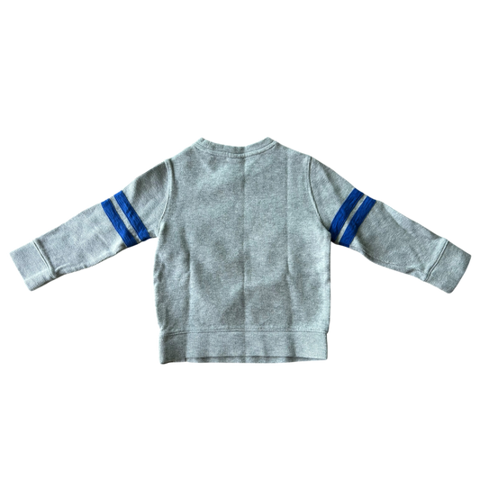 Boys gap blue and gray Sweatshirt size 4