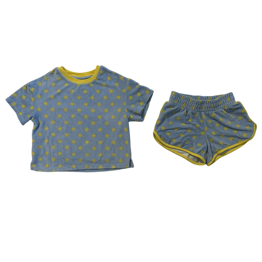 Pajama Set Tee and Shorts