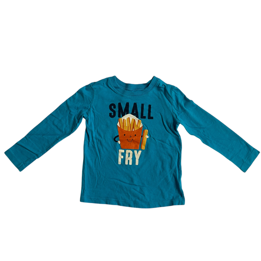 Boys carter’s blue T-shirt with long sleeves size 2