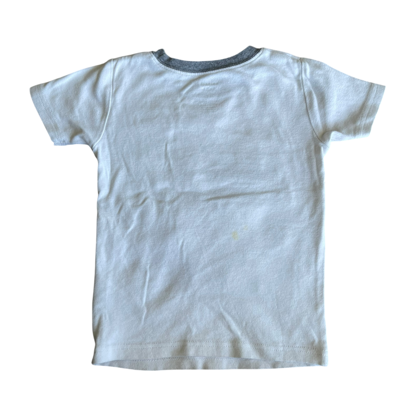 Boys carter’s white and gray T-shirt size 5
