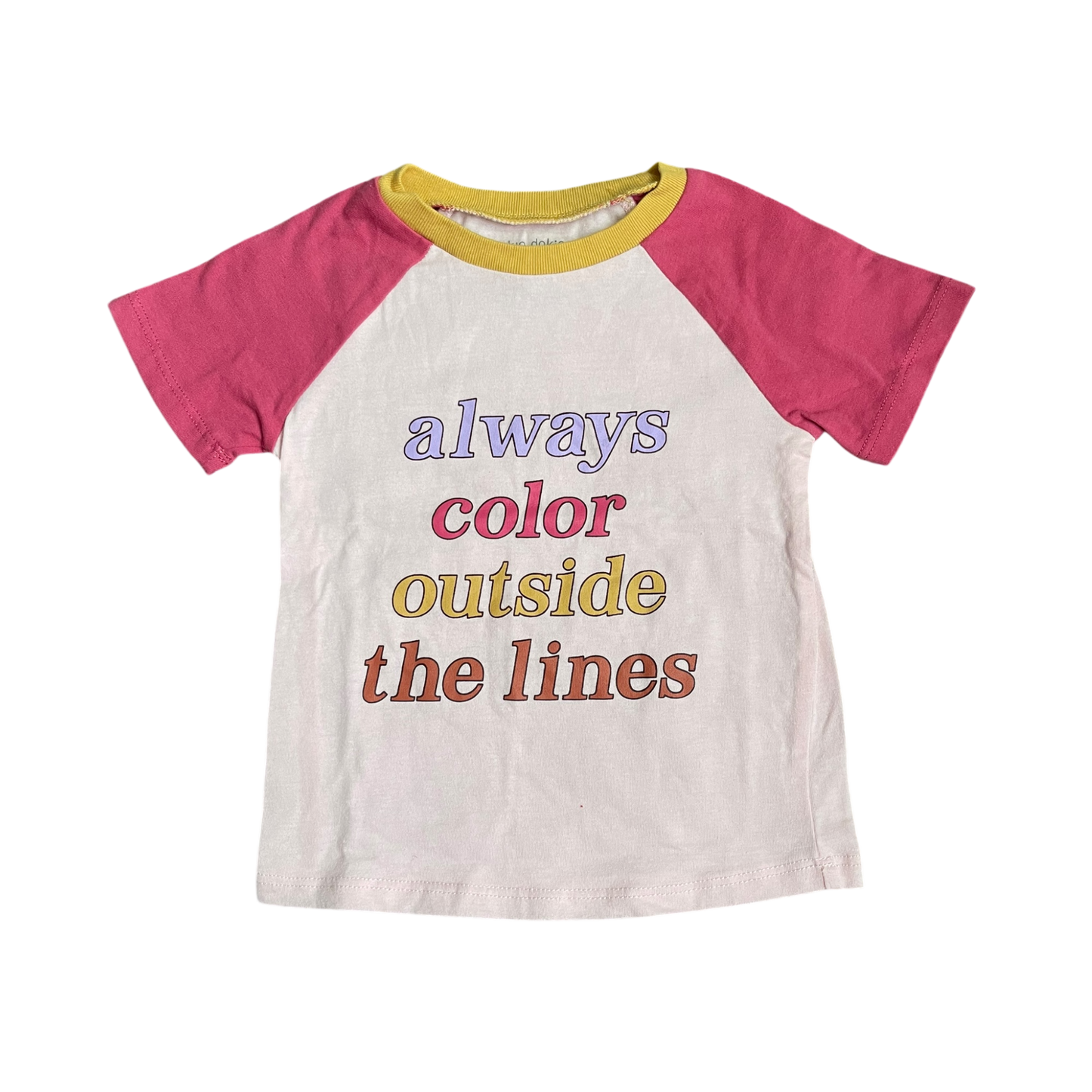 Girls okie dokie pink T-shirt