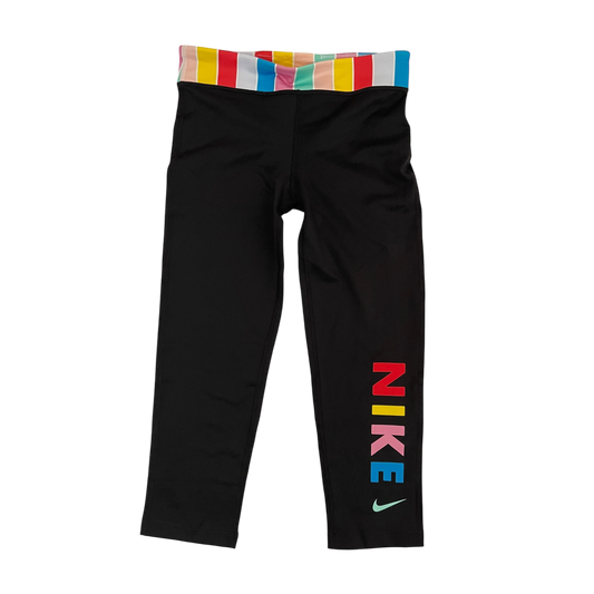 Nike Black and Multicolor Leggings