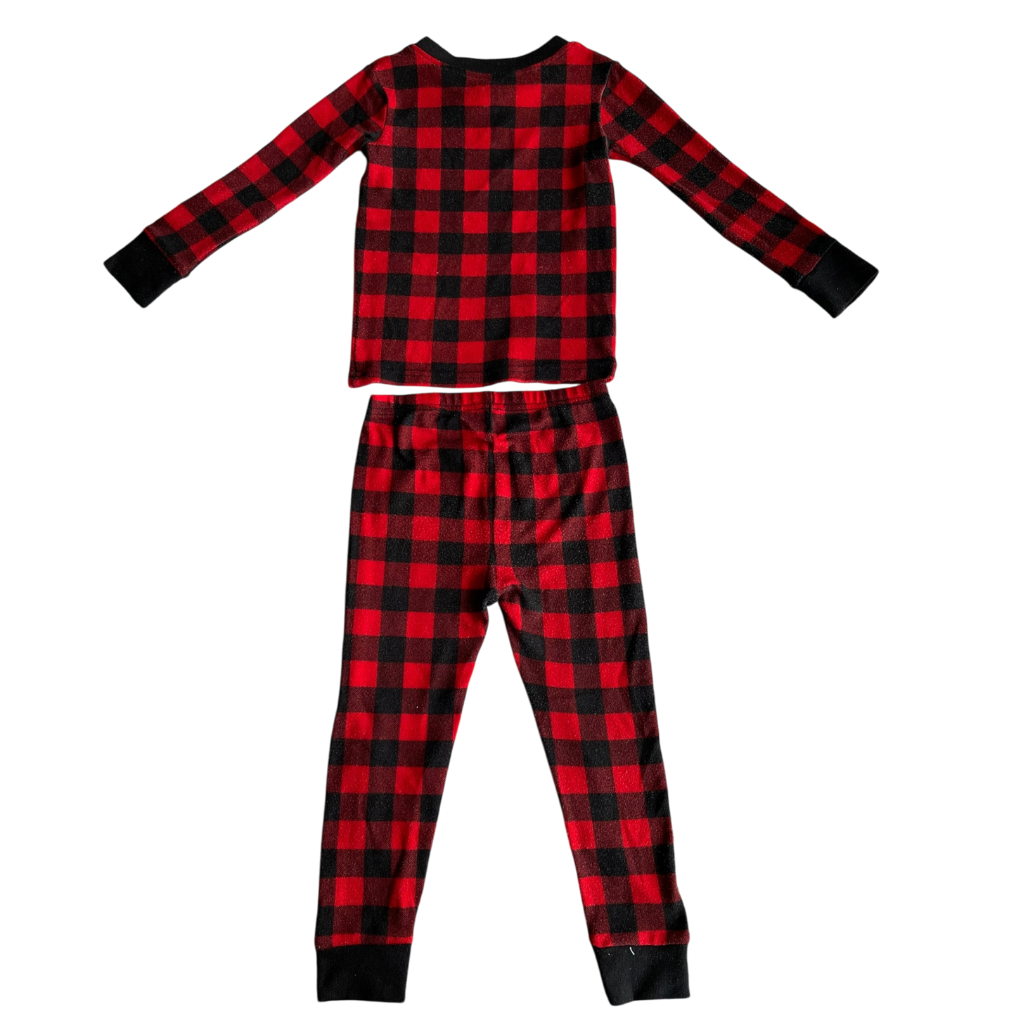 Boys PJ essentials red and black Pajama size 3