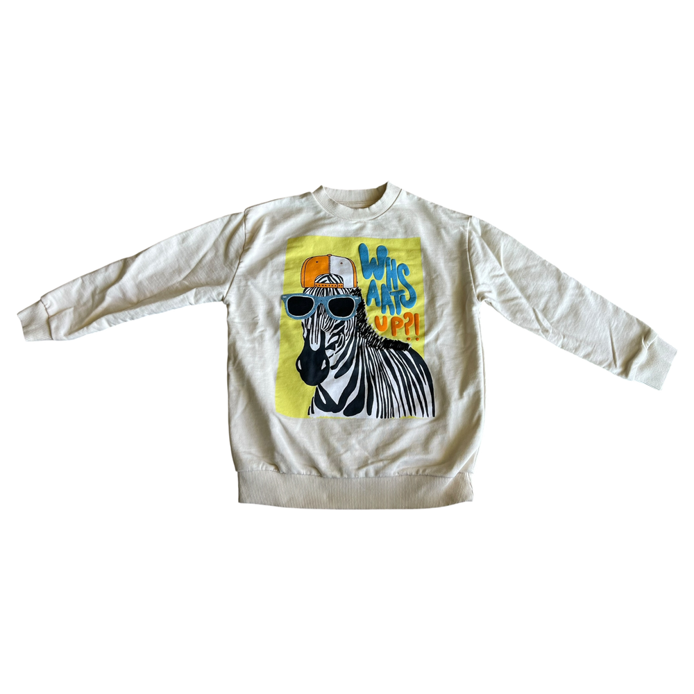 Boys sfera cream Sweatshirt size 5