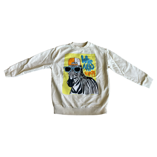 Boys sfera cream Sweatshirt size 5