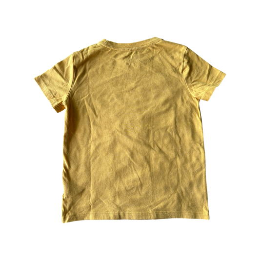 Boys cat & jack yellow T-shirt size 4
