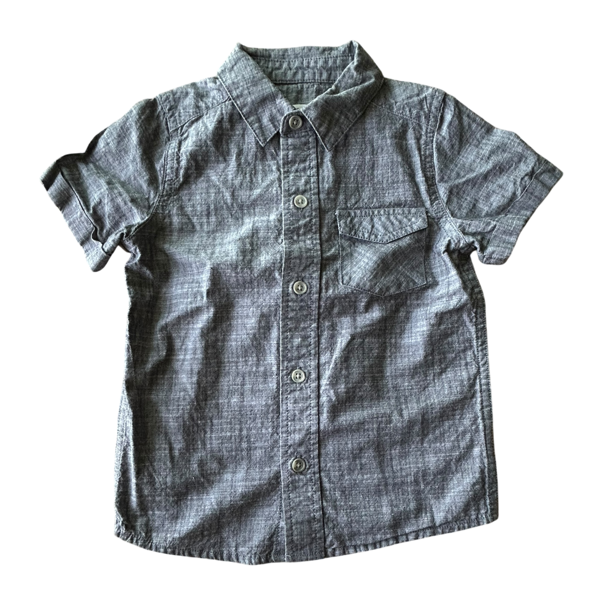 Boys cat & jack gray T-shirt size 3