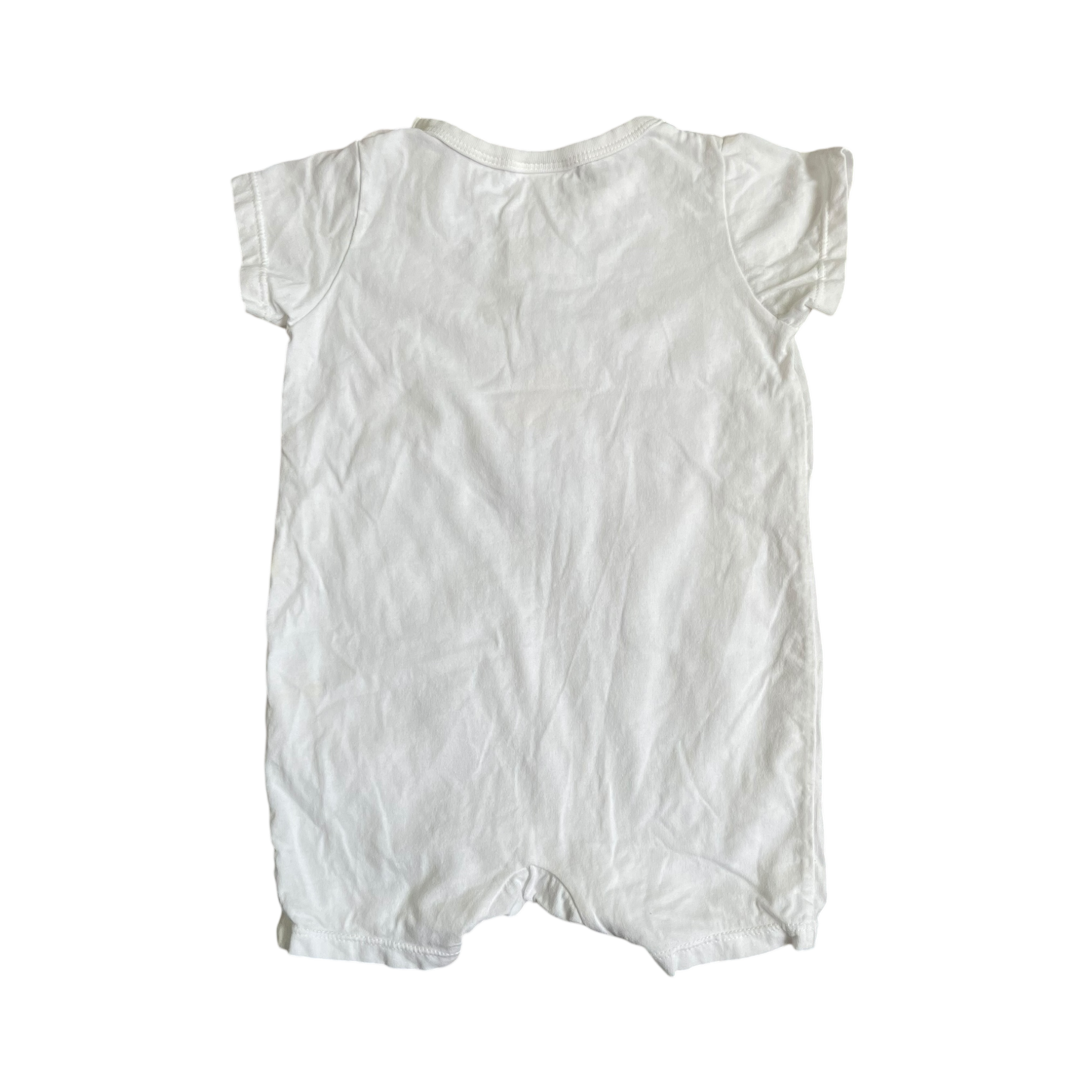 Unisex H&M white Romper size 9 mth