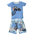 Boys bluey light blue Pajama size 4