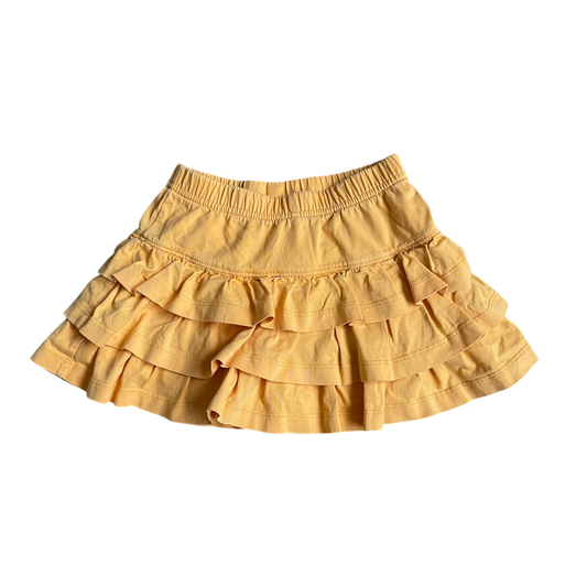 Girls hanna Andersson light orange Skirt size 6