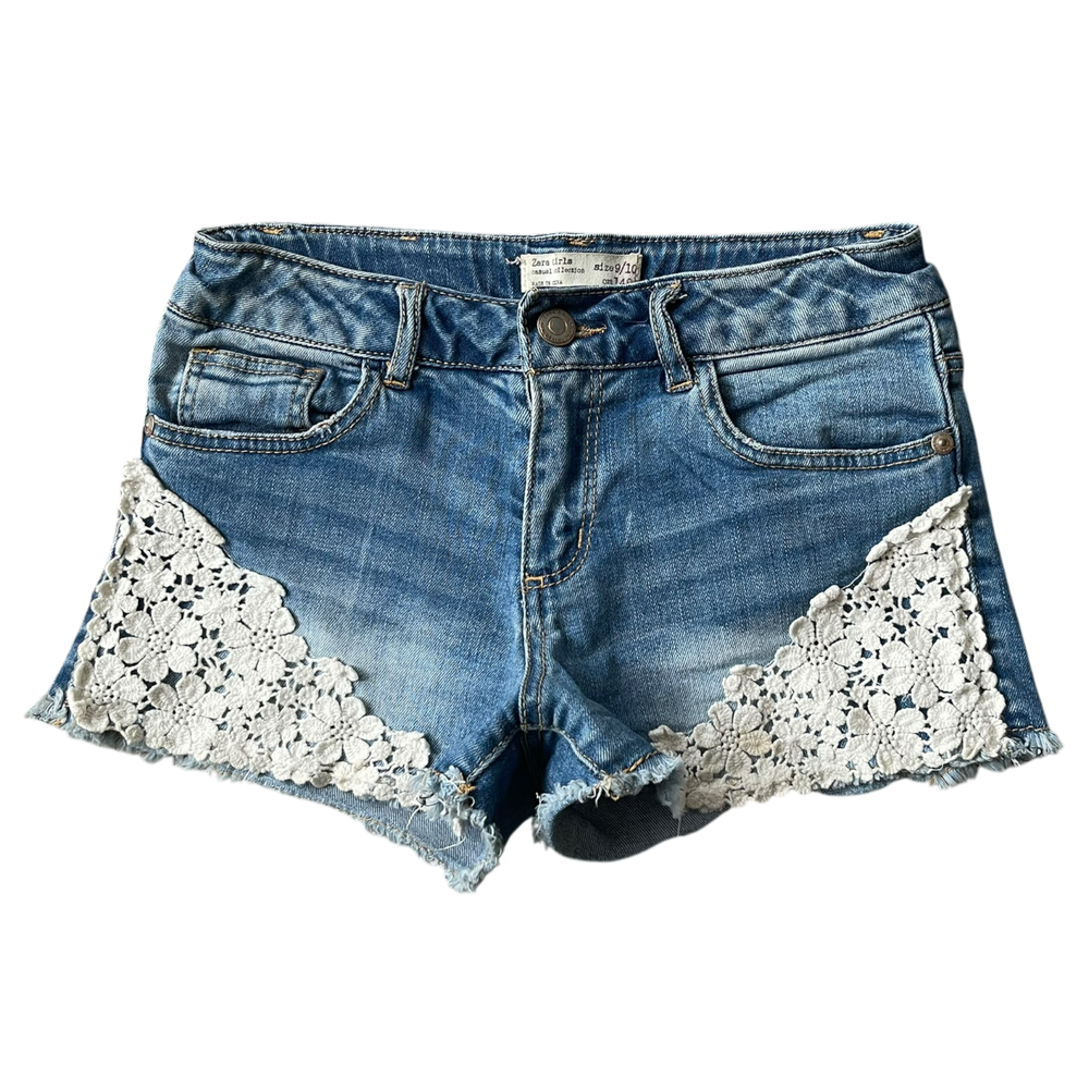 Denim Short from Zara for 9 year old Girls