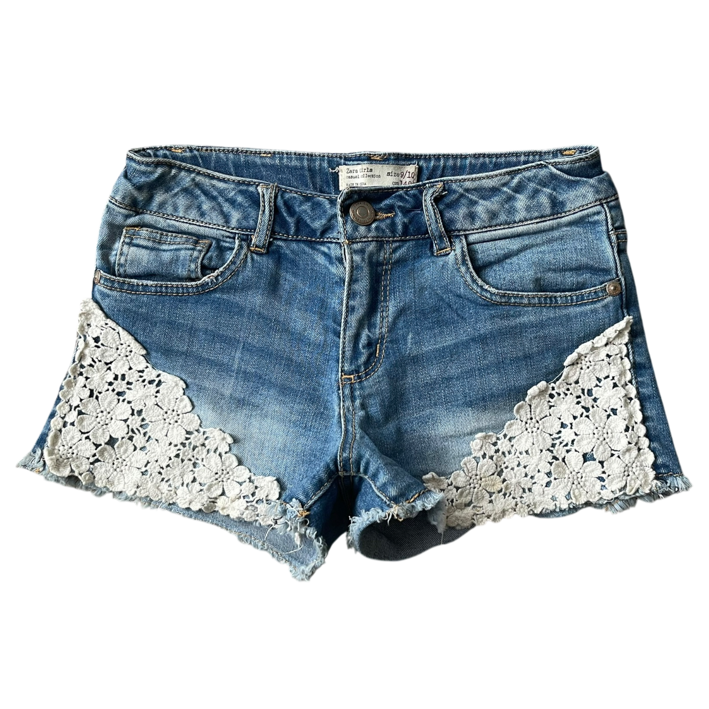 Denim Short from Zara for 9 year old Girls
