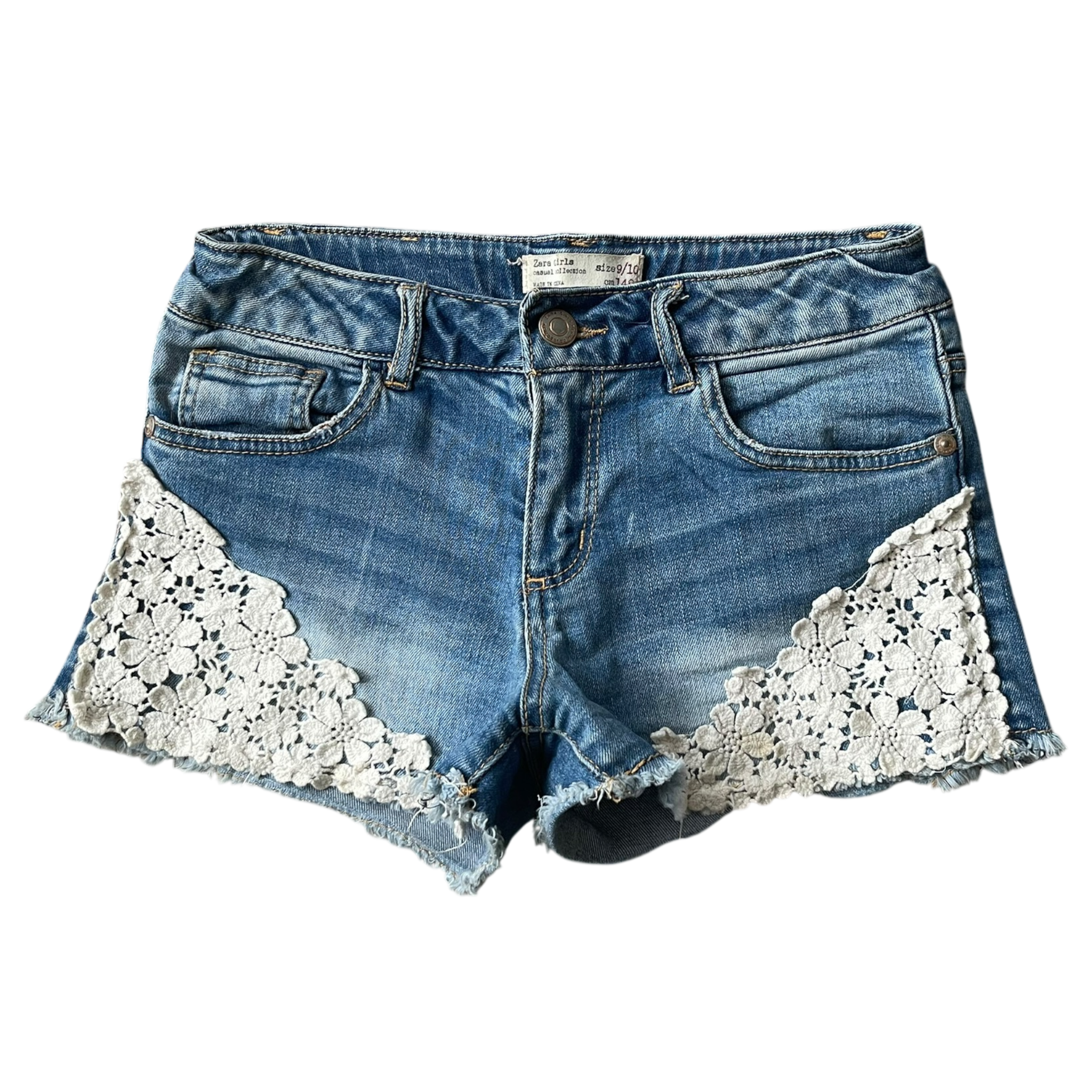 Denim Short from Zara for 9 year old Girls