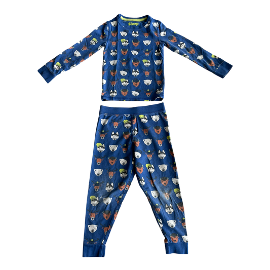 Boys sleep blue Pajama size 3